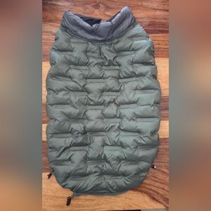 Olive Green Puffer Vest